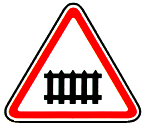 ГОСТ Р 52290–2004 Технические средства организации дорожного движения Знаки дорожные Общие технические требования  Приложение А (обязательное) Изображения, номера и наименование знаков 
1 Предупреждающие знаки

